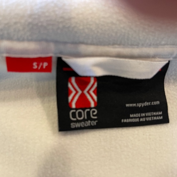 NEW! Spyder White Core Sweater/Jacket Size Small/Petite - Picture 14 of 16